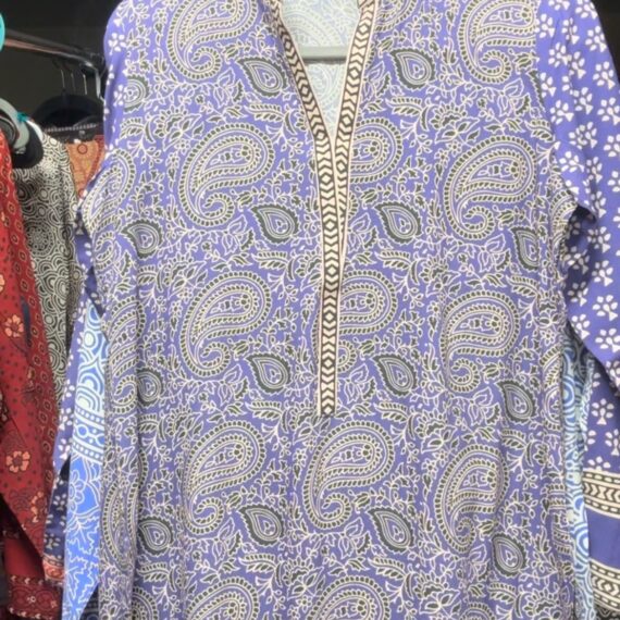 Digital Printed Ajrak Linen 2 Piece Co-ord Set