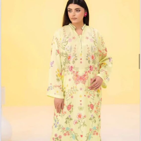 Summer Kaftan by Amal — 2 Piece Silk Kaftan Co-ord